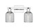 Arcadia Two Light Bath Vanity in Polished Chrome (405|716-2W-PC-G559-5SM)