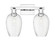 Arcadia Two Light Bath Vanity in Polished Chrome (405|716-2W-PC-G457-6CL)