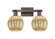 Arcadia Two Light Bath Vanity in Oil Rubbed Bronze (405|716-2W-OB-G458-7ME)