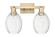 Arcadia Two Light Bath Vanity in Champagne Bronze (405|716-2W-CB-G459-6CL)