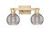Arcadia Two Light Bath Vanity in Champagne Bronze (405|716-2W-CB-G1213-6SM)