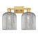 Arcadia Two Light Bath Vanity in Brushed Brass (405|716-2W-BB-G559-8SM)