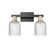 Arcadia Two Light Bath Vanity in Black Antique Brass (405|716-2W-BAB-G559-5SDY)