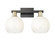 Arcadia Two Light Bath Vanity in Black Antique Brass (405|716-2W-BAB-G483-8OP)