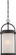 Willis LED Outdoor Hanging Lantern in Textured Black / Antique White Glass (72|62-655)