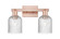 Arcadia Two Light Bath Vanity in Antique Copper (405|716-2W-AC-G559-5SDY)