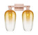 Arcadia Two Light Bath Vanity in Antique Copper (405|716-2W-AC-G484-7AM)