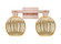 Arcadia Two Light Bath Vanity in Antique Copper (405|716-2W-AC-G458-7ME)