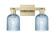Arcadia Two Light Bath Vanity in Antique Brass (405|716-2W-AB-G559-5BL)