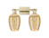 Arcadia Two Light Bath Vanity in Antique Brass (405|716-2W-AB-G457-6ME)