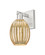 Arcadia One Light Wall Sconce in Brushed Satin Nickel (405|716-1W-SN-G459-6ME)