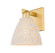 Arcadia One Light Wall Sconce in Satin Gold (405|716-1W-SG-NBD-75-NAT)