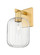 Arcadia One Light Wall Sconce in Satin Gold (405|716-1W-SG-G460-7CL)