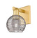Arcadia One Light Wall Sconce in Satin Gold (405|716-1W-SG-G1213-6SM)