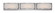 Mercer LED Vanity in Brushed Nickel (72|62-319)