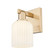 Arcadia One Light Wall Sconce in Champagne Bronze (405|716-1W-CB-G559-5GWH)