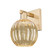 Arcadia One Light Wall Sconce in Champagne Bronze (405|716-1W-CB-G458-7ME)