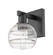 Arcadia One Light Wall Sconce in Matte Black (405|716-1W-BK-G556-6CL)