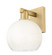 Arcadia One Light Wall Sconce in Brushed Brass (405|716-1W-BB-G483-8OP)