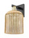 Arcadia One Light Wall Sconce in Black Antique Brass (405|716-1W-BAB-G559-8ME)