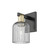 Arcadia One Light Wall Sconce in Black Antique Brass (405|716-1W-BAB-G559-5SM)