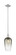 Arcadia One Light Mini Pendant in Brushed Satin Nickel (405|716-1S-SN-G484-7SL)