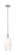 Arcadia One Light Pendant in Brushed Satin Nickel (405|716-1S-SN-G484-7OP)