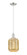 Arcadia One Light Mini Pendant in Brushed Satin Nickel (405|716-1S-SN-G460-7ME)