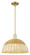 Arcadia One Light Mini Pendant in Satin Gold (405|716-1S-SG-NBD2-16-NAT)