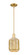 Arcadia One Light Mini Pendant in Satin Gold (405|716-1S-SG-G460-7ME)