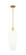 Arcadia One Light Mini Pendant in Satin Gold (405|716-1S-SG-G456-8WH)