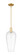 Arcadia One Light Mini Pendant in Satin Gold (405|716-1S-SG-G456-8CL)
