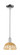 Arcadia One Light Mini Pendant in Polished Chrome (405|716-1S-PC-NBD2-75-NAT)
