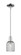 Arcadia One Light Mini Pendant in Polished Chrome (405|716-1S-PC-G559-5SM)