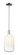 Arcadia One Light Mini Pendant in Polished Chrome (405|716-1S-PC-G482-7OP)