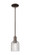 Arcadia One Light Mini Pendant in Oil Rubbed Bronze (405|716-1S-OB-G559-5CL)
