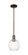 Arcadia One Light Mini Pendant in Oil Rubbed Bronze (405|716-1S-OB-G458-7CL)