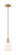 Arcadia One Light Mini Pendant in Champagne Bronze (405|716-1S-CB-G559-5GWH)