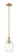 Arcadia One Light Mini Pendant in Champagne Bronze (405|716-1S-CB-G459-6CL)