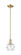 Arcadia One Light Mini Pendant in Champagne Bronze (405|716-1S-CB-G1213-6CL)