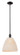 Arcadia One Light Mini Pendant in Matte Black (405|716-1S-BK-NBD-12-NAT)