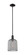 Arcadia One Light Mini Pendant in Matte Black (405|716-1S-BK-G559-8SM)