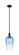 Arcadia One Light Mini Pendant in Matte Black (405|716-1S-BK-G484-7SB)