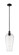 Arcadia One Light Mini Pendant in Matte Black (405|716-1S-BK-G456-8SDY)