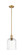 Arcadia One Light Mini Pendant in Brushed Brass (405|716-1S-BB-G559-8CL)