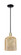 Arcadia One Light Mini Pendant in Black Antique Brass (405|716-1S-BAB-G559-8ME)