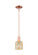 Arcadia One Light Mini Pendant in Antique Copper (405|716-1S-AC-G559-5ME)