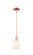 Arcadia One Light Mini Pendant in Antique Copper (405|716-1S-AC-G559-5GWH)