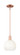 Arcadia One Light Mini Pendant in Antique Copper (405|716-1S-AC-G483-8OP)