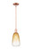 Arcadia One Light Mini Pendant in Antique Copper (405|716-1S-AC-G480-6AM)